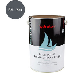 POLYMAR 1K Polyurethane Finish Γκρί RAL - 7011 - 0,75 Lt