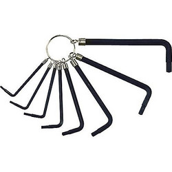 TORX (HEX KEY) ΚΛΕΙΔΙΑ ΜΕ ΚΡΙΚΟ 8 ΤΕΜΑΧΙΩΝ (T8-10-15-20-23-27-30-40mm)