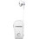 Fineblue FQ-10 Pro Ακουστικό Bluetooth In Ear Πέτου White
