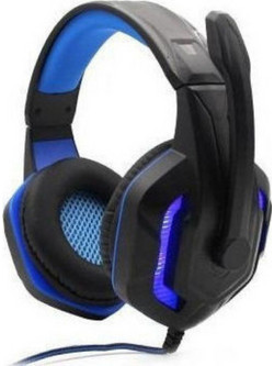 Komc G311 Gaming Headset Over Ear Black Blue