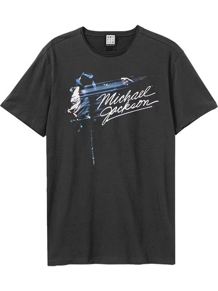 Amplified Michael Jackson King of Pop T-Shirt Charcoal ZAVE210N415-CHA
