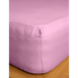 Sunshine Home Σεντόνι Διπλό Βαμβακερό με Λάστιχο 160x200+30 Feelings 102 Lila