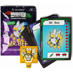 CircuitMess DIY STEM Wacky Robots TCG - Mr. Bee (14 Κάρτες) για ηλικίες 7+