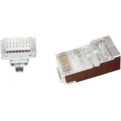 CABLEXPERT UNIVERSAL PASS-THROUGH MODULAR FTP PLUG 8P8C 50 PCS PER BAG