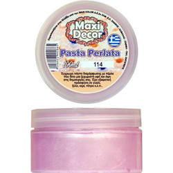 Πάστα πέρλας Pasta Perlata 100ml Maxi Decor ροζ 114