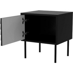 Cama Bedside cabinet, 2 pcs. CORTINA 45x40x51 black