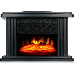 Ηλεκτρικό Τζάκι Σόμπα Πρίζας 1000Watt 3D Flame με Θερμοστάτη 1000M2244
