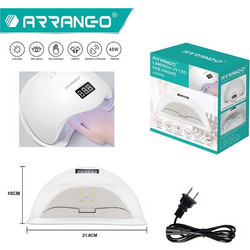 UV Led Λάμπα Νυχιών 48W ARRANGO με 24 LED & αισθητήρα κίνησης