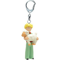 The Little Prince - The Little Prince and the sheep keychain (7cm)