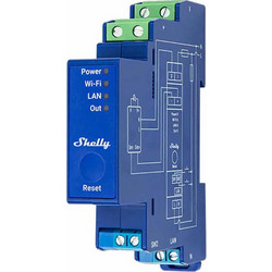 Ρυθμιστής φωτισμού Shelly Pro Dimmer 0/1-10V PM, WiFi/Bluetooth