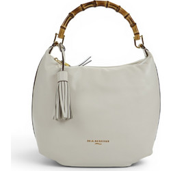 Nannini Erica Γυναικεία Τσάντα Χειρός Δερμάτινη Off White 18228C