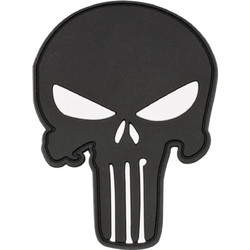 Barbaric Skull Patch, 6.6x9cm, Βέλκρο