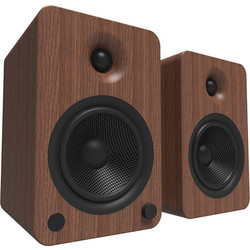 Kanto Audio YU6 Ζεύγος Ηχείων Hi-Fi Βιβλιοθήκης 200W Walnut