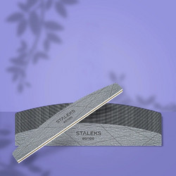 STALEKS SMART 40 Μεταλλική Λίμα Νυχιών Ημισέληνος 80/100 grit 25 τεμ