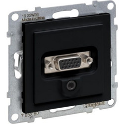 SEANO μηχανισμός HD15 + 3mm JACK μαύρος