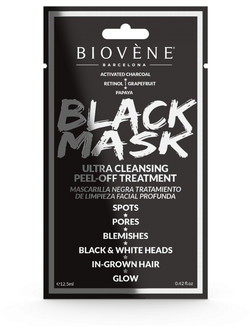 Biovene Black Peel-Off Μαύρη Μάσκα Προσώπου για Μαύρα Στίγματα με Άνθρακα 12.5ml
