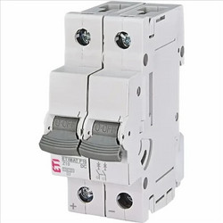 ETIMAT DC circuit breaker 10A two-pole