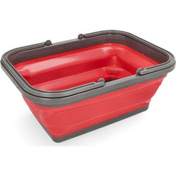 Πτυσσόμενη Λεκάνη Dirt Devil 38x28.5x16cm Red/Grey 871129204492
