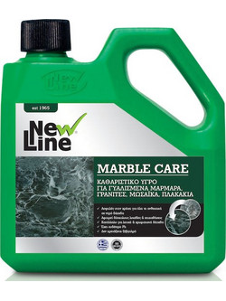 New Line Marble Care Καθαριστικό υγρό για γυαλισμένα μάρμαρα-γρανίτες-μωσαϊκά, πλακάκια 1L 90261