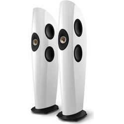KEF Blade One Meta Ζεύγος Ηχείων Hi-Fi Δαπέδου 400W 3 Δρόμων White Champagne