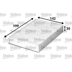 Φίλτρο, αέρας εσωτερικού χώρου VALEO 715644
