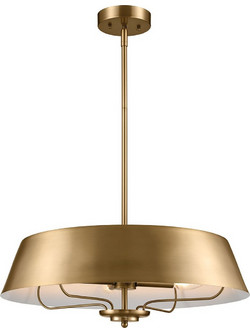 Kichler Luella Κρεμαστό Φωτιστικό Οροφής Brushed Natural Brass KL-LUELLA-4P-BNB