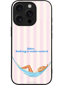 Sonique Stripe Stories Series Θήκη με Σχέδιο «Αιώρα» (iPhone 16 Pro)
