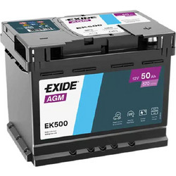 Exide AGM EK500 12V 50Ah