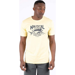 ΑΝΔΡΙΚΟ T-SHIRT ΜΕ ΤΥΠΩΜΑ ΣΤO ΣΤΗΘΟΣ ΜARCUS 7000299 YELLOW