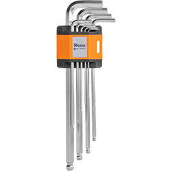 Σετ ΑΛΛΕΝ Μπίλιας 9ΤΜΧ 1,5mm-10mm EXTRA LONG bradas