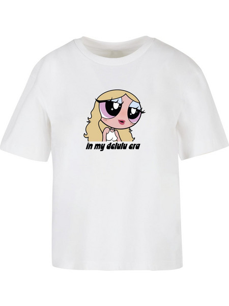 Staying Delulu Tee white