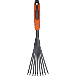Τσουγκράνα Φύλλων Χειρός Black & Decker 38.8 cm Black/Orange 871125223459
