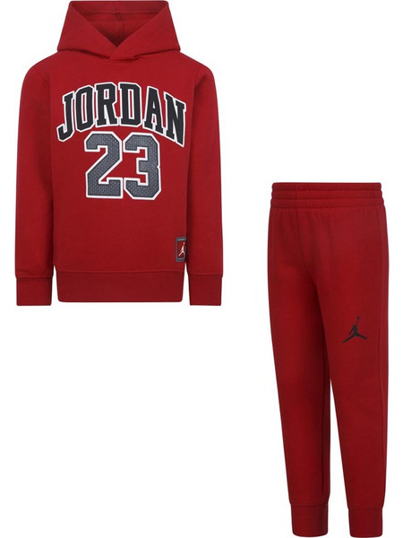 Jordan Παιδικό Σετ Φόρμας Κόκκινο 85C651-R78