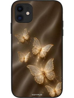 Sonique Diva Series Θήκη με Σχέδιο «Χρυσές Πεταλούδες» (iPhone 11)