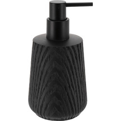 Δοχείο Κρεμοσάπουνου Polyresin Black 4663L04 MRShome (90 Μήκος x 175 Ύψος x 90 Πλάτος) 1Τεμ