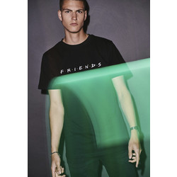 Friends Logo Tee black