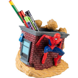 Spider-Man Pen Holder with Stationery Set