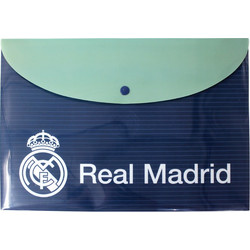 A4 Πλαστικός Φάκελος PP με Κουμπί REAL MADRID PP BMU 381-00580