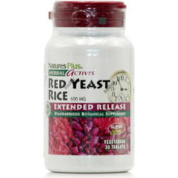 Nature's Plus Red Yeast Rice 600mg 30 Ταμπλέτες
