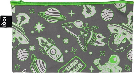 Refletive Loqi Zip Pocket space out
