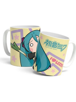 Hatsune Miku - Miku Chibi Leek Girl Mug (325 ml)
