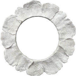 Κορνίζα Euvre 034299 13x13cm White Γυαλί,Polyresin