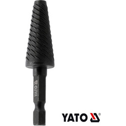 Yato YT-61750 Φρέζα μετάλλου κωνική Φ6-15mm με άξονα 1/4