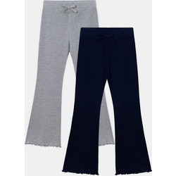 Παιδικό Σετ Κολάν για Κορίτσια Navy Grey ΜΠΛΕ