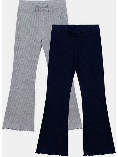 Παιδικό Σετ Κολάν για Κορίτσια Navy Grey ΜΠΛΕ
