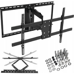 King Mount kg-1028 Βάση Τηλεόρασης Τοίχου Περιστρεφόμενη με Βραχίονα 42"-100" έως 45.5kg