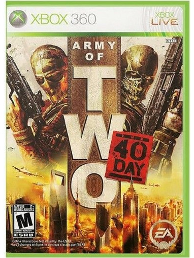 Army of Two The 40th Day Xbox 360