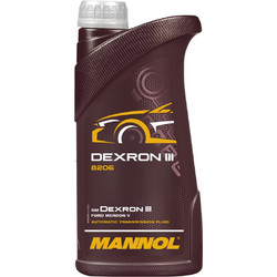 Mannol Dexron III ATF Κόκκινο Λάδι για Αυτόματα Κιβώτια και Υδραυλικό Τιμόνι 1L