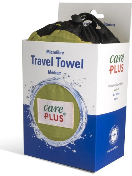 Care Plus Πετσέτα Microfibre Μεσαία 60x120cm Green Green