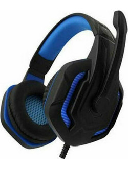 Komc M203 Gaming Headset Over Ear Black Blue